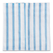 Rubbermaid Commercial HYGEN Microfiber Cloths - 12" Length x 12" Width - Disinfectant, Low Linting, Built-In Scrubber, Disposable, Contaminant-free - Blue - 10/Pack - 60 / Carton