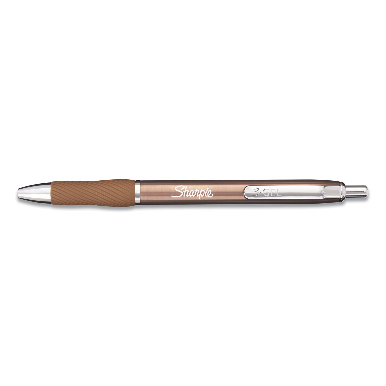 Sharpie S-Gel Pen - 0.7 mm Pen Point - Black Ink - Rose Gold Barrel - 1 Dozen