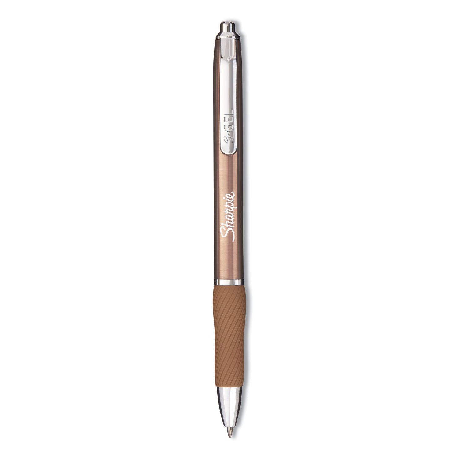 Sharpie S-Gel Pen - 0.7 mm Pen Point - Black Ink - Rose Gold Barrel - 1 Dozen