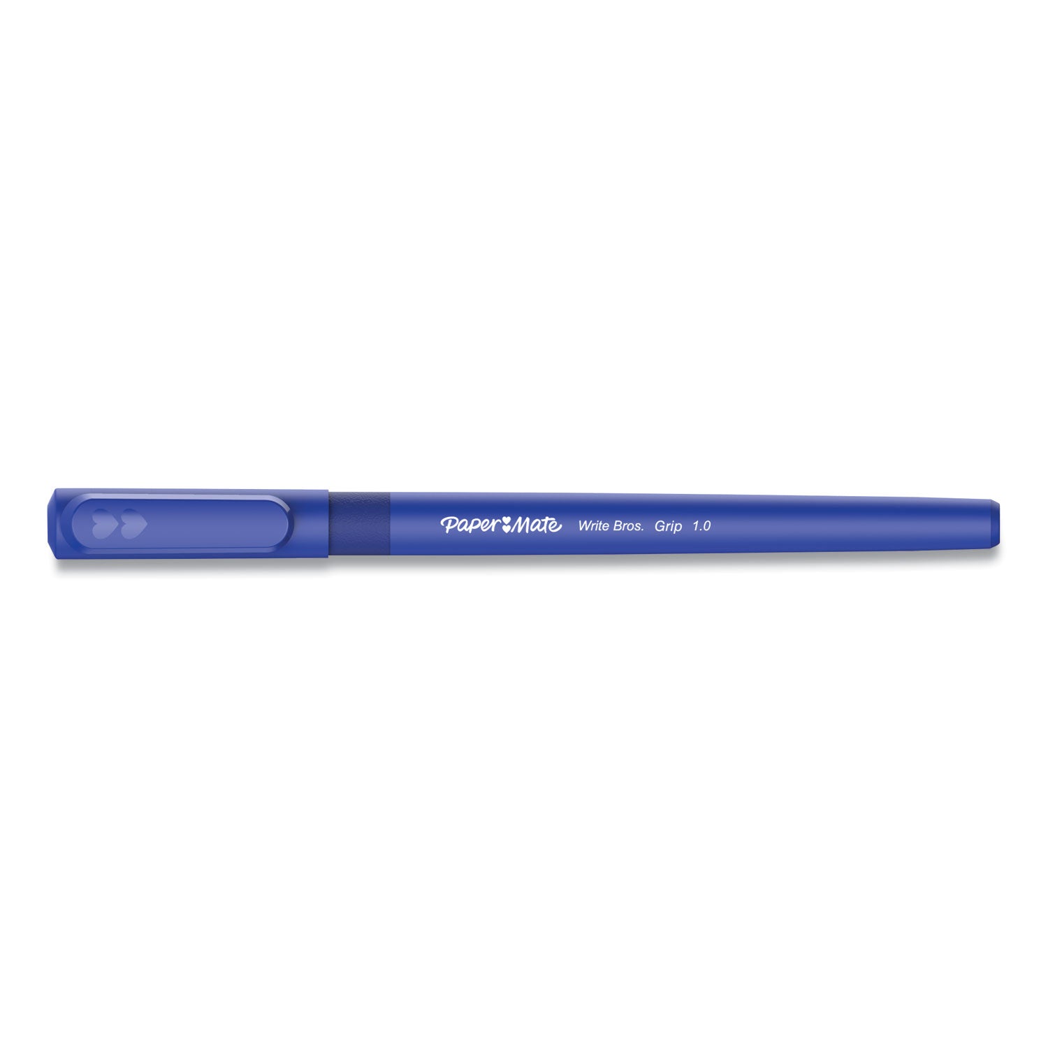 Paper Mate Write Bros. 1.0mm Ballpoint Pen - 1 mm Pen Point - Blue Ink - Blue Barrel - 1 Dozen