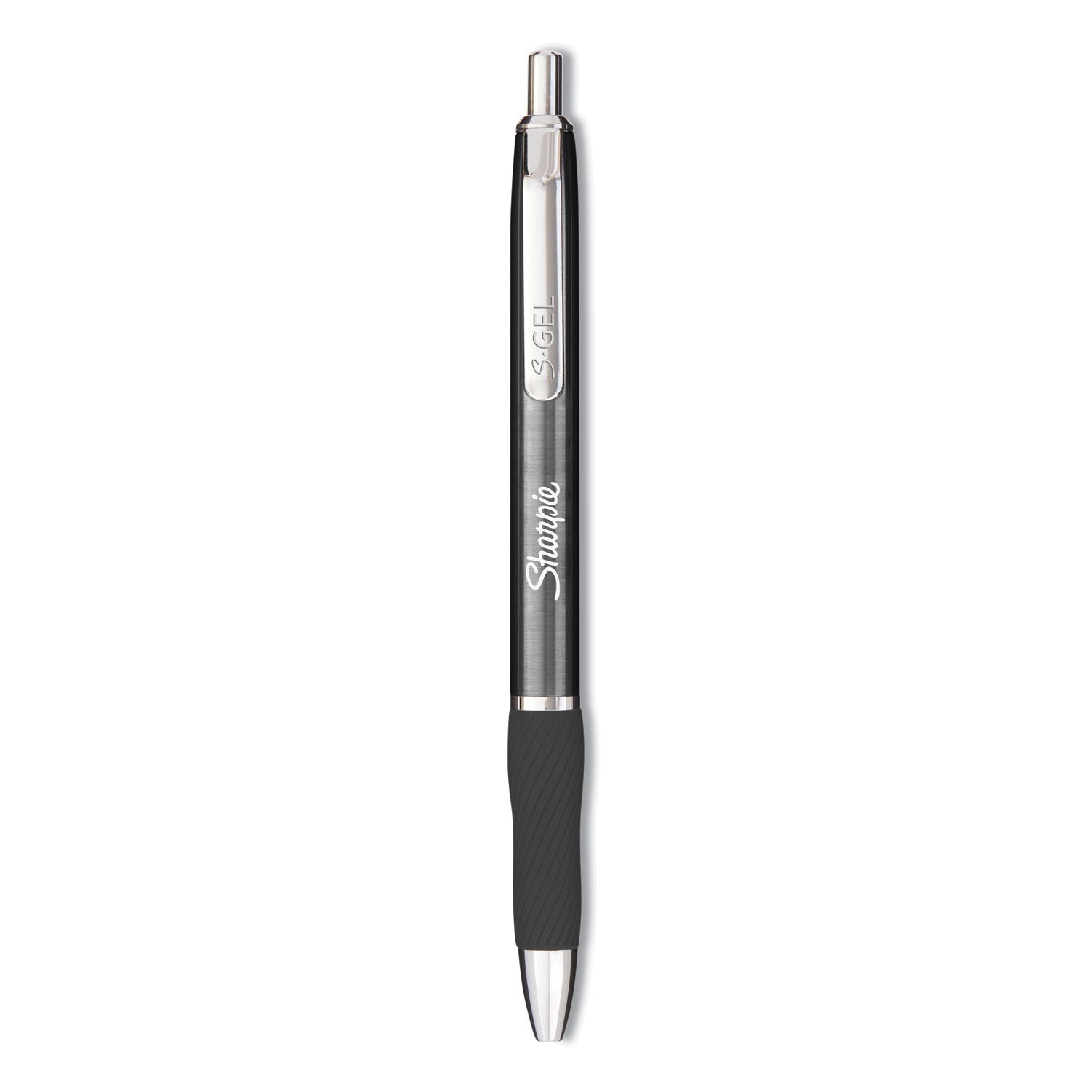 Sharpie S-Gel Pen - 0.7 mm Pen Point - Black Ink - Black Barrel - 12