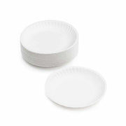 Plates - 100 count, 6" round white