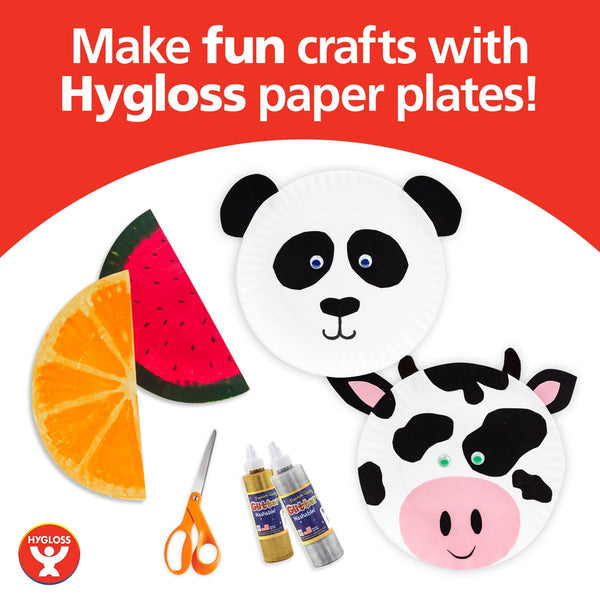 Plates - 100 count, 6" round white