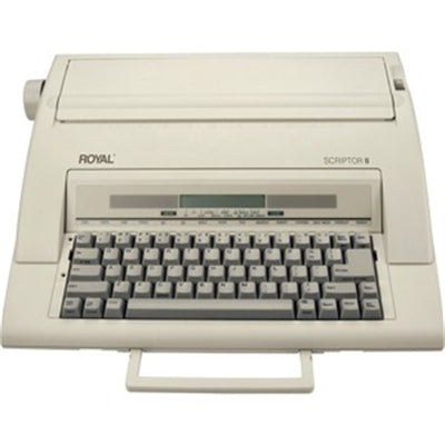 Royal Portable Electronic Typewriter With Memory an Display