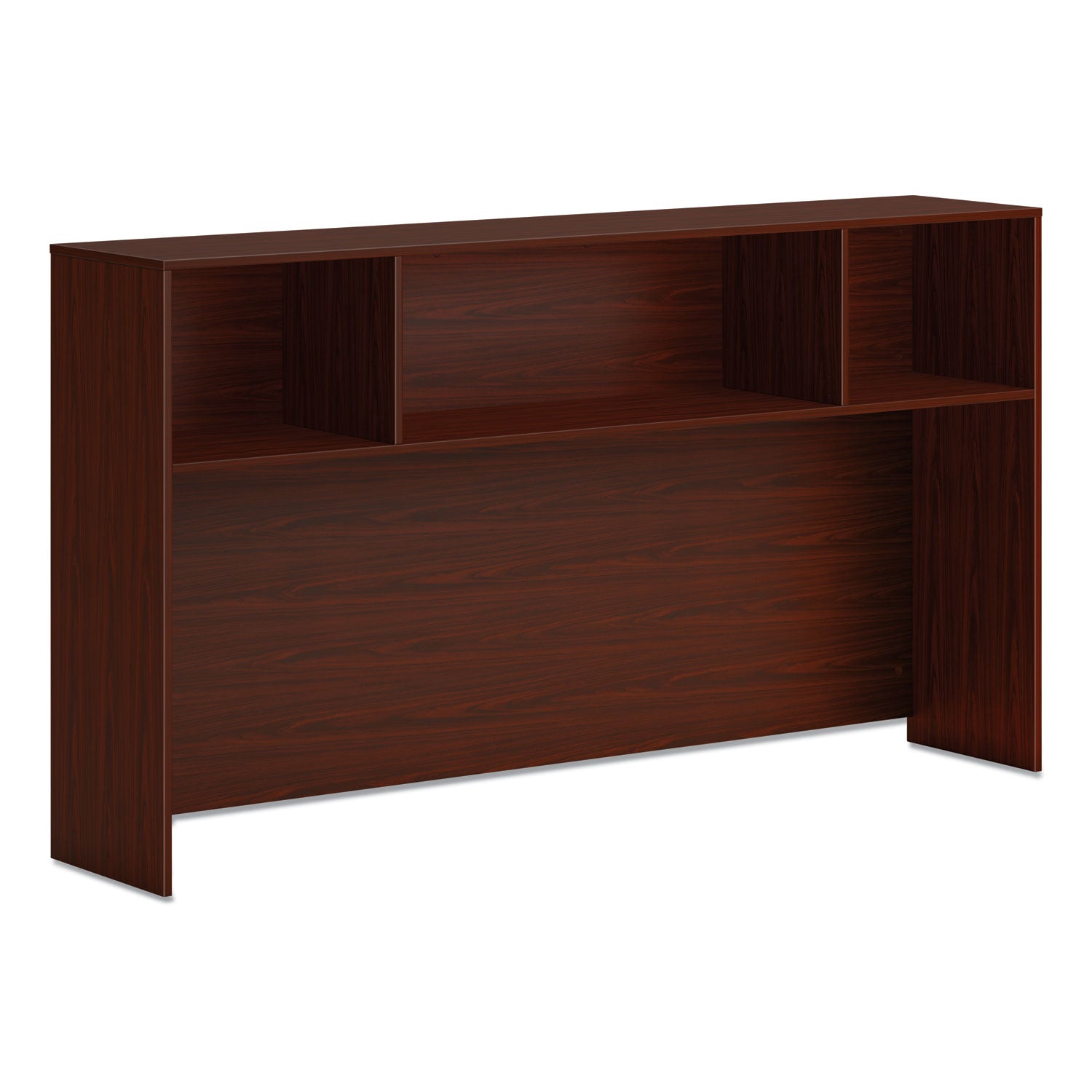 HON Mod HLPLDH72 Hutch, Traditional Mahogany Finish, 39.8" H x 72" W x 14" D, 1 Each