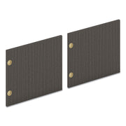 HON Mod HLPLDR72LM Door, Slate Teak Finish, 72" Width, 1 Set