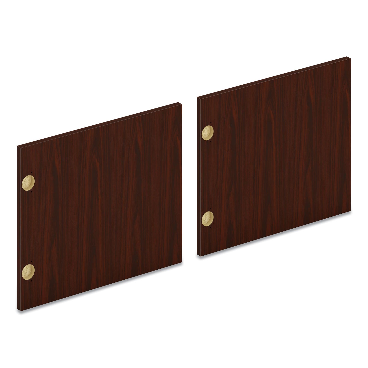 HON Mod HLPLDR72LM Door, 72" Width, Traditional Mahogany Finish, 1 Set