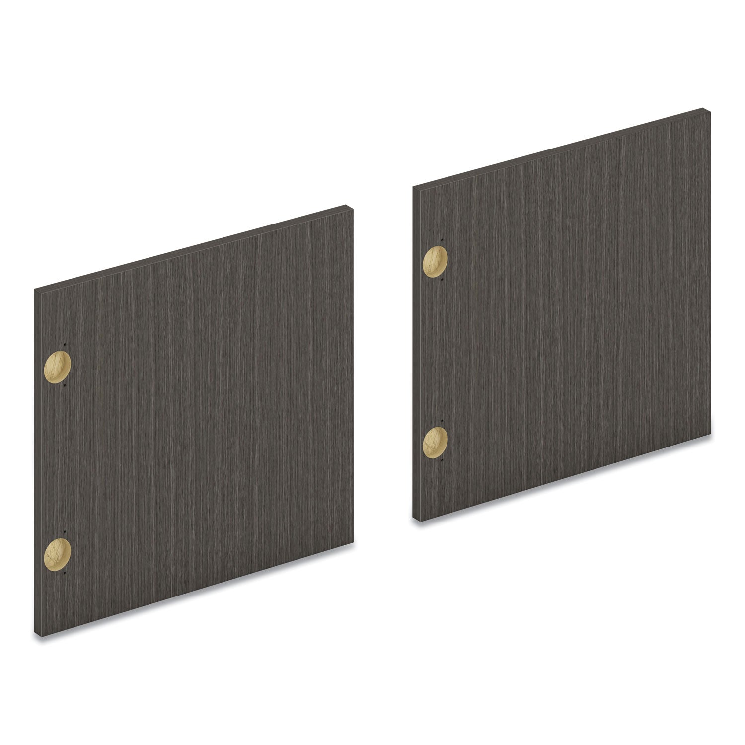 HON Mod HLPLDR66LM Door, Slate Teak Finish, 66" Width, 1 Set