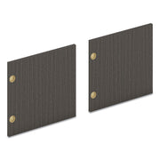 HON Mod HLPLDR66LM Door, Slate Teak Finish, 66" Width, 1 Set