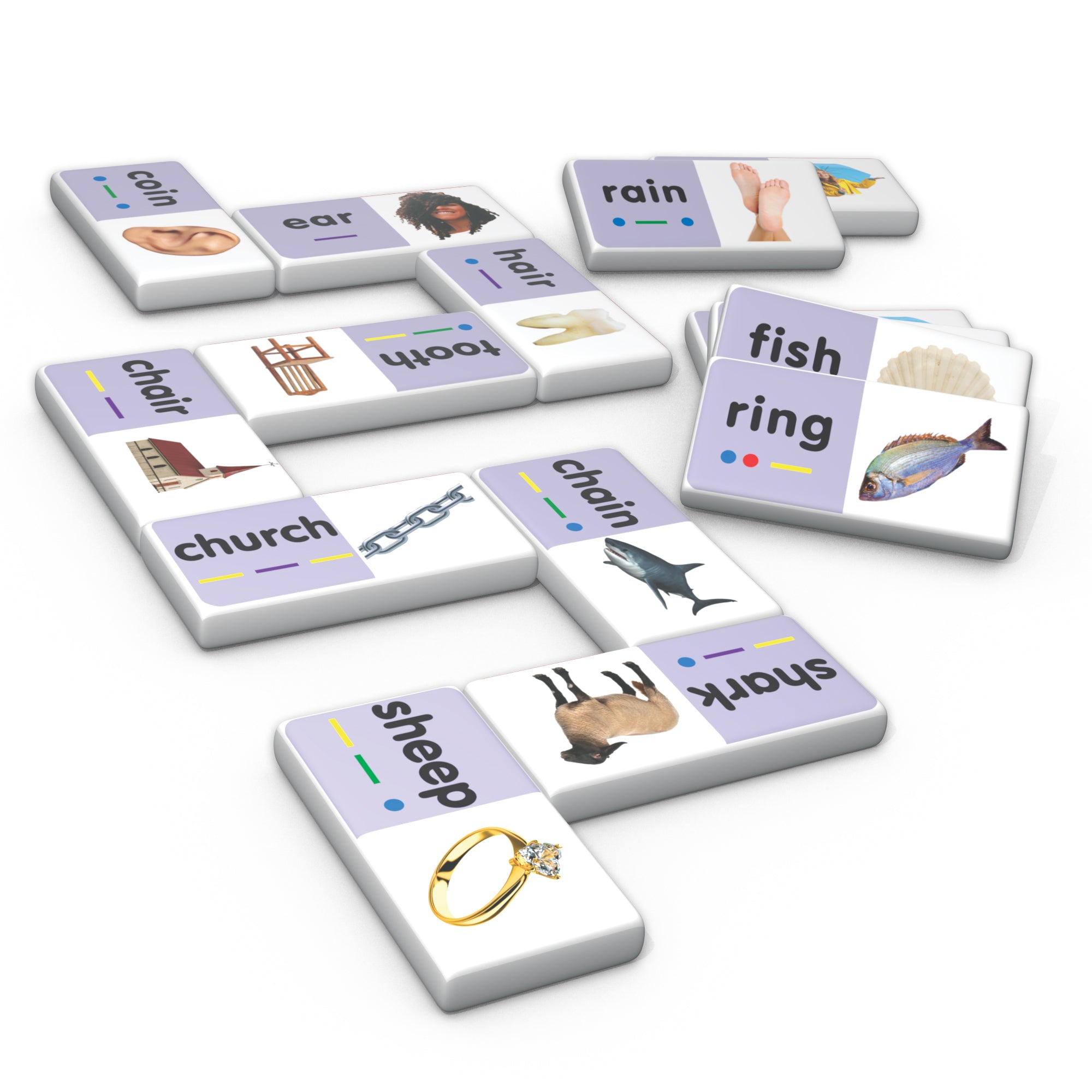 Decoding Match & Learn Dominoes