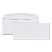 Business - #9 - 3 7/8" Width x 8 7/8" Length - 24 lb - Gummed - White - Wove - 500 / Box