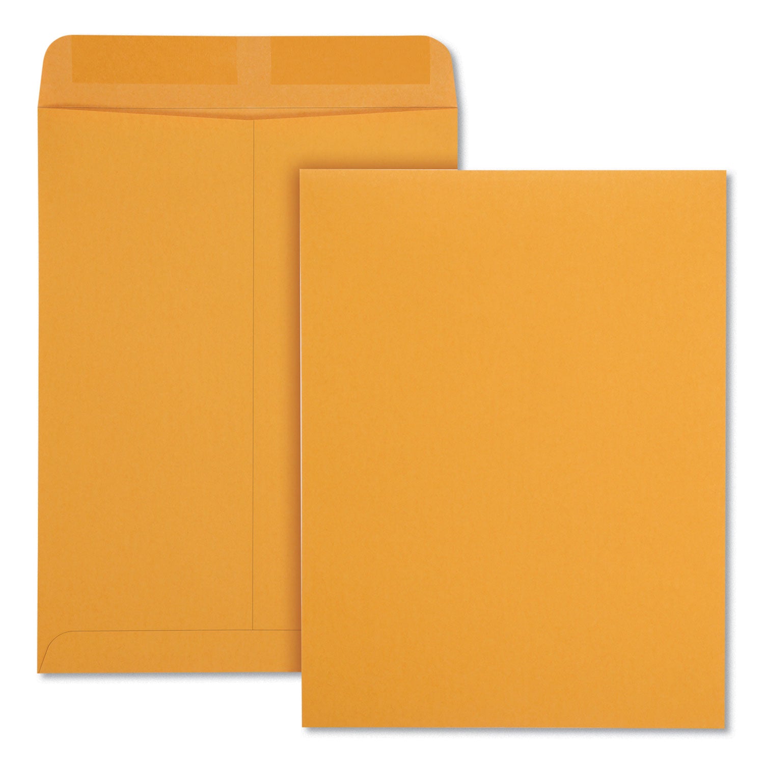 Quality Park 9 x 12 Heavyweight Catalog Mailing Envelopes - Catalog - #10 1/2 - 9" Width x 12" Length - 28 lb - Gummed - Brown - Kraft - 250 / Box