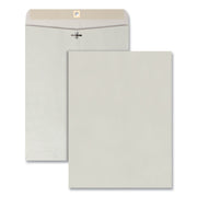 Clasp - #97 - 10" Width x 13" Length - 28 lb - Gummed - Gray - Kraft - 100 / Box