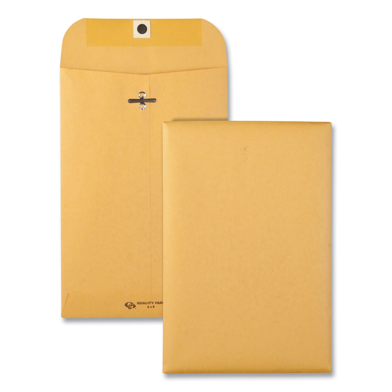 Clasp - #55 - 6" Width x 9" Length - 32 lb - Gummed - Kraft - Kraft - 100 / Box