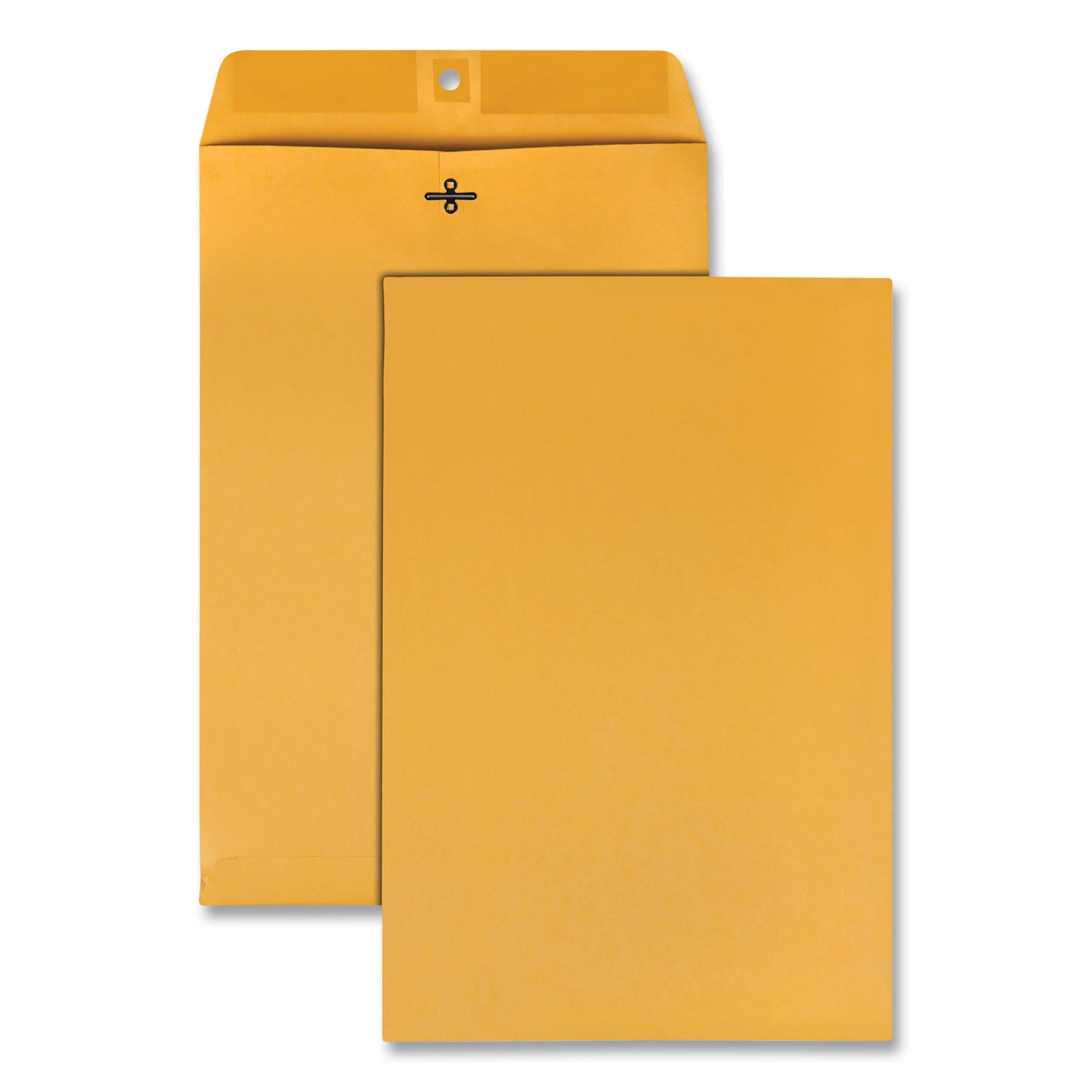 Clasp - #98 - 10" Width x 15" Length - 28 lb - Gummed - Kraft - Kraft - 100 / Box