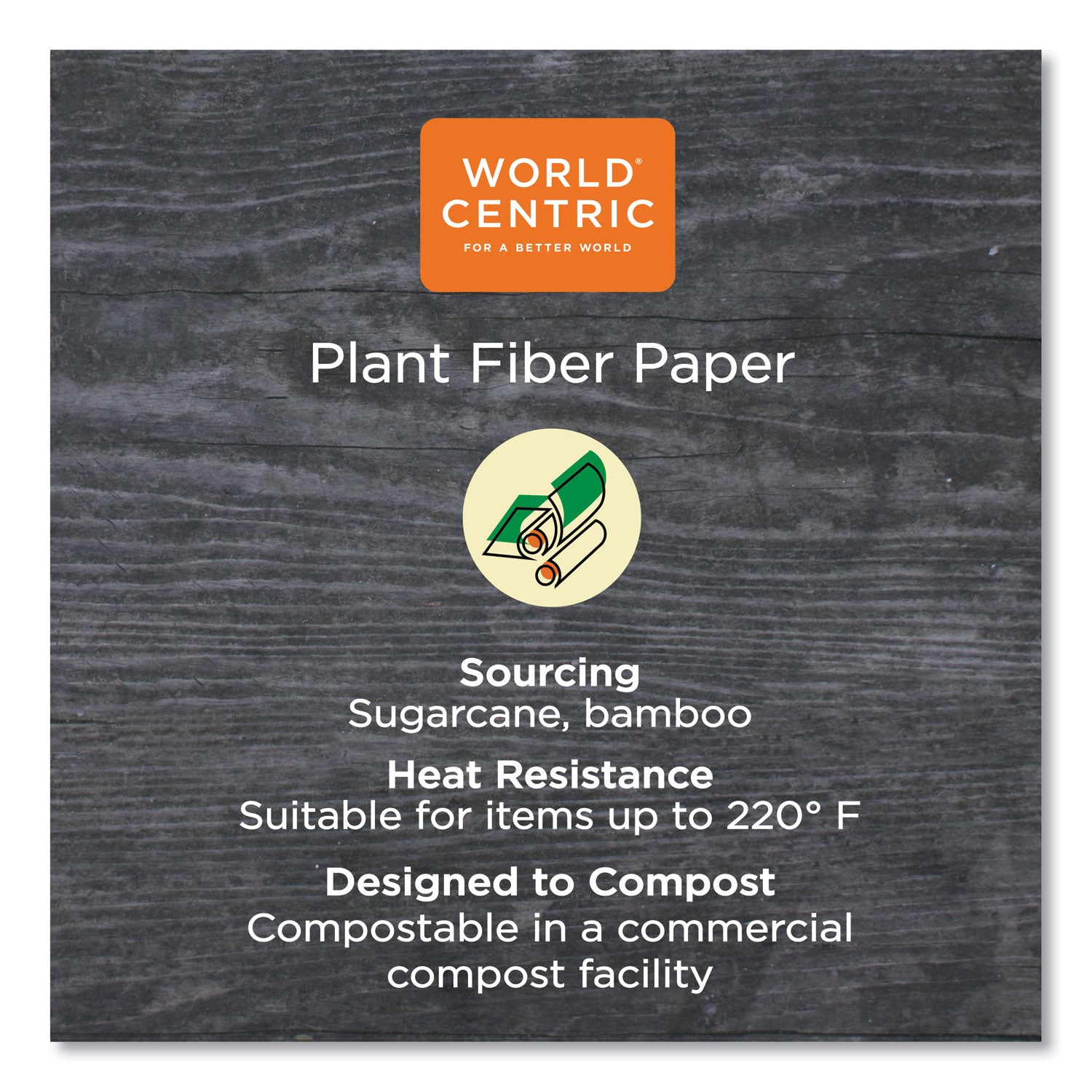 No Tree Paper Bowls, 16 oz, 4.4" Diameter x 3" h, Natural, Sugarcane, 500/Carton