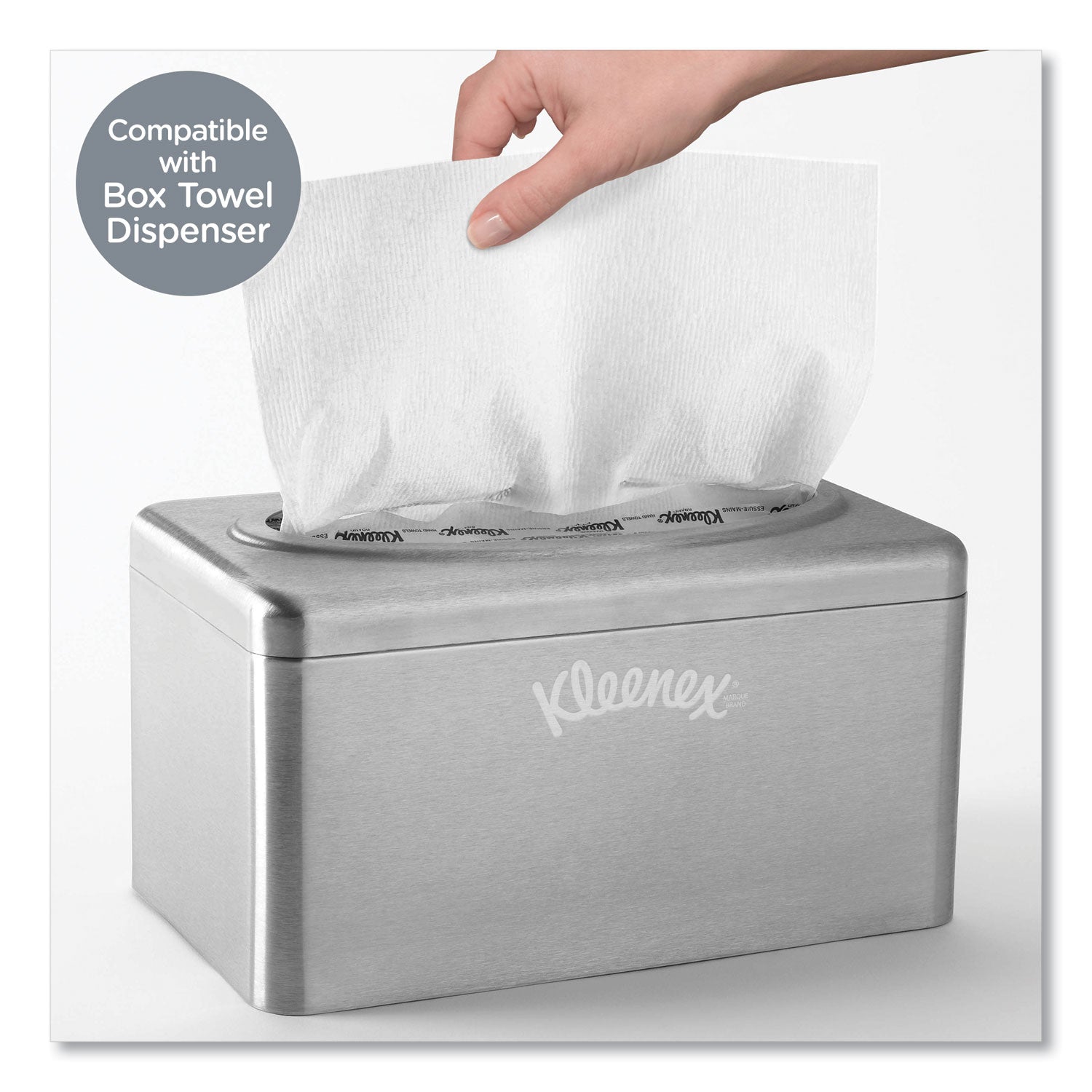 Kleenex Ultra Soft Hand Towels - 1 Ply - 9" Width x 10.50" Length - White - 70 / Box