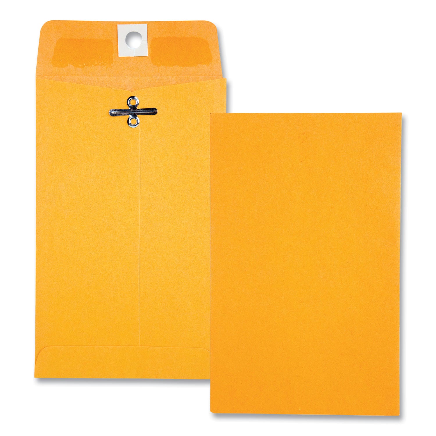 Clasp - #15 - 4" Width x 6 3/8" Length - 28 lb - Gummed - Kraft - Kraft - 100 / Box