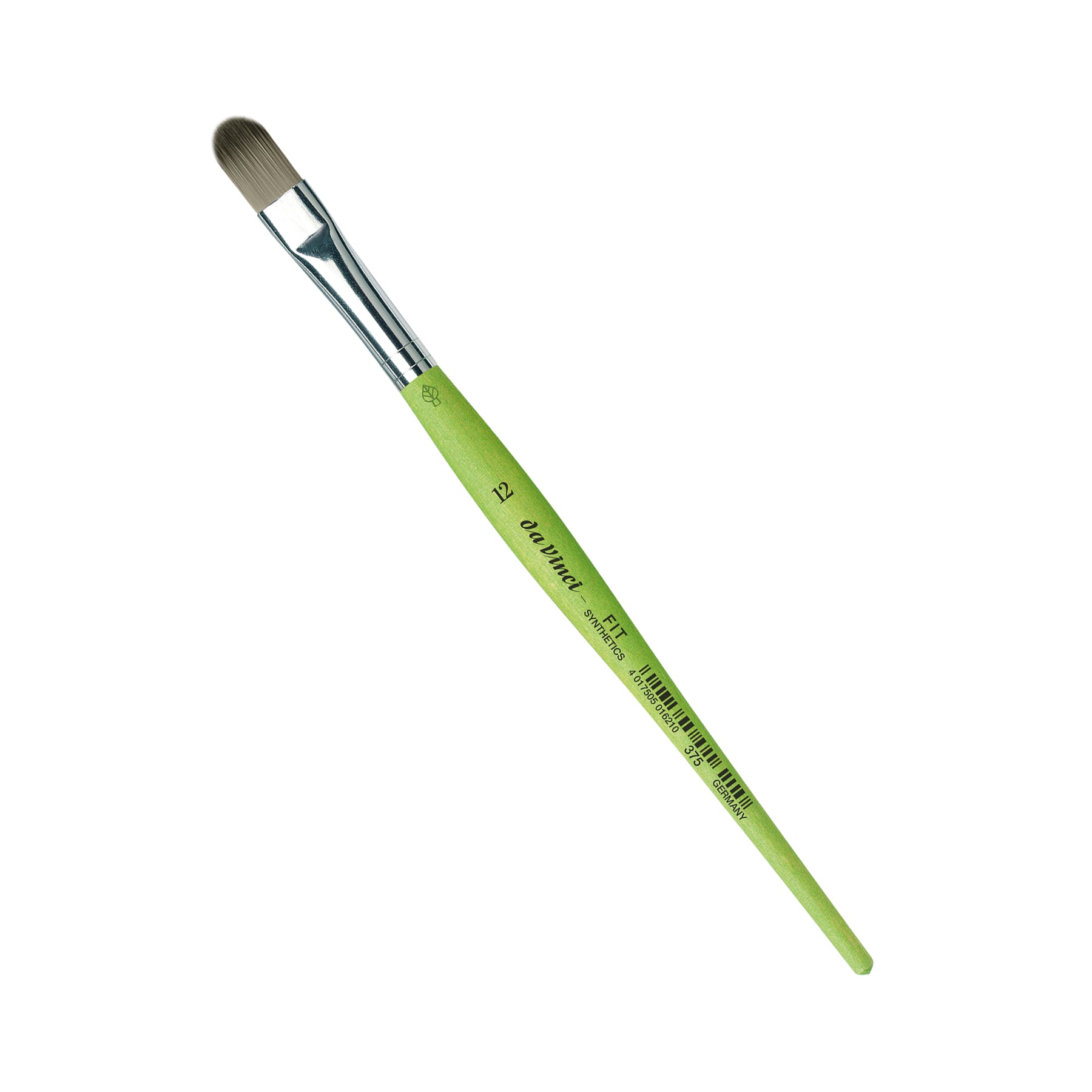 FIT Synthetics Student Brush, Synthetic, Acrylic & Tempera, Filbert, Series 375, Size 12