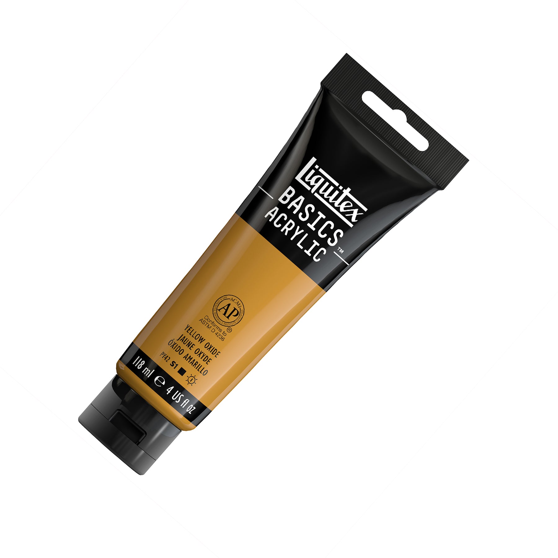 LQ BASICS 118ml tube - Yellow Oxide