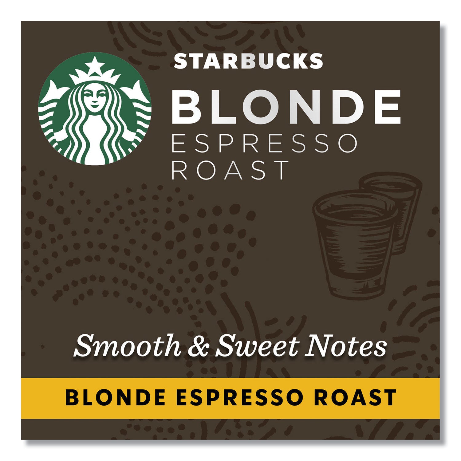 60 Pod - Pod - Caffe Verona, Pike Place Roast, Colombia, Blonde Espresso Roast - 6 / Carton