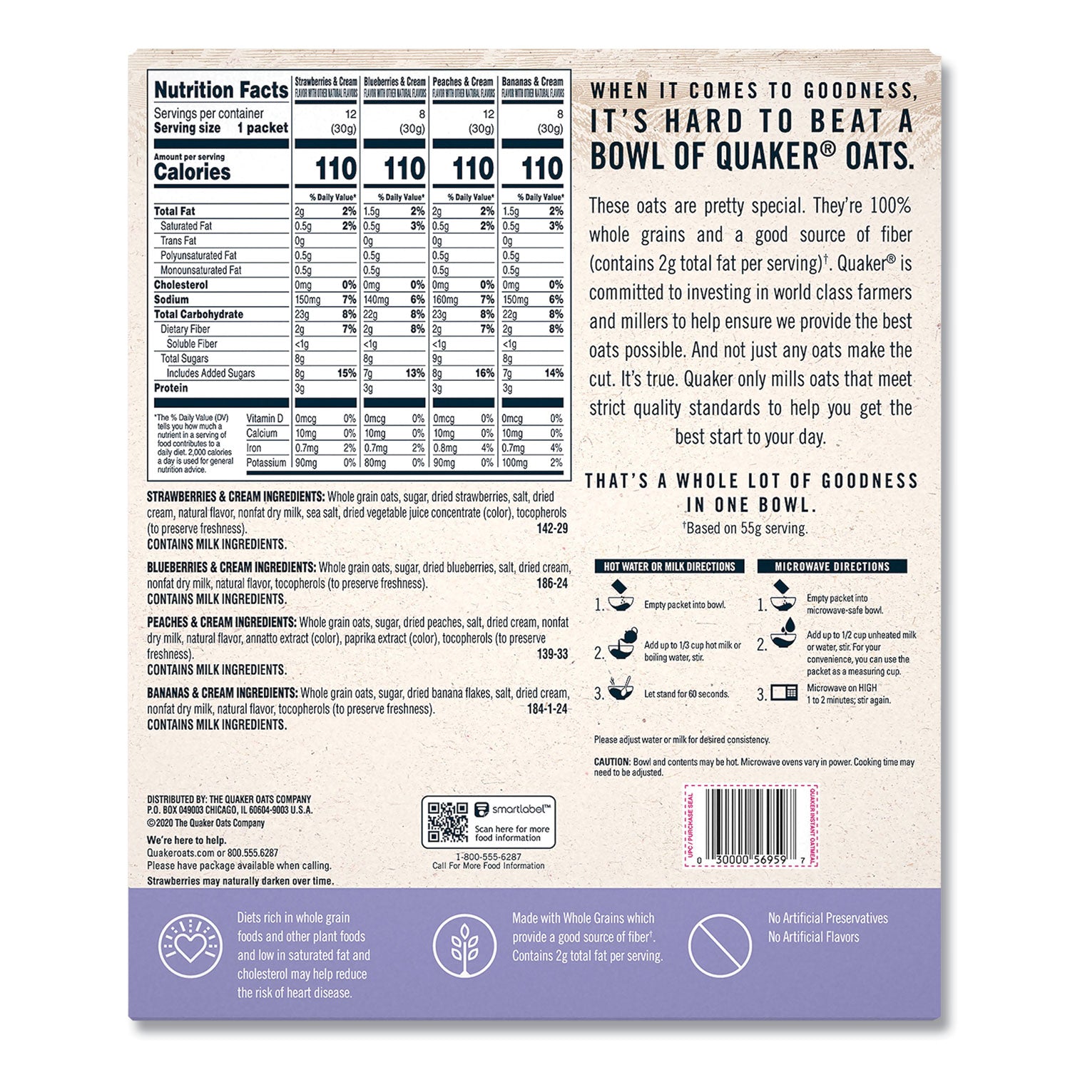 Low Calorie, Preservative-free, Low Fat, No Artificial Flavor - Assorted - 1.05 oz - 40 / Carton