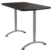 ARC™ Height Adjustable Table, Graphite /Silver Leg - 30" x 60"