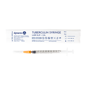 Tuberculin Non-Safety Syringe - Luer Slip, 25G, 5/8" Needle, 1 cc - 100 per box / 10 boxes per case