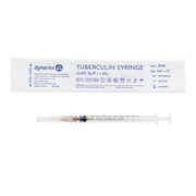 Tuberculin Non-Safety Syringe - Luer Slip, 26G, 3/8" Needle, 1 cc - 100 per box / 10 boxes per case