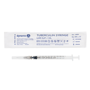 Tuberculin Non-Safety Syringe - Luer Slip, 27G, 1/2" Needle, 1 cc - 100 per box / 10 boxes per case