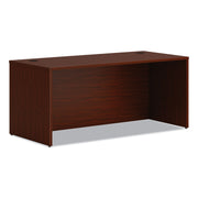HON Mod Desk Shell, 29"H x 66"W x 30"D, Traditional Mahogany Laminate, 1 Each