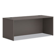 HON Mod HLPLDS7230 Desk Shell, Slate Teak Finish, 29" H x 72" W x 30" D, 1 Each