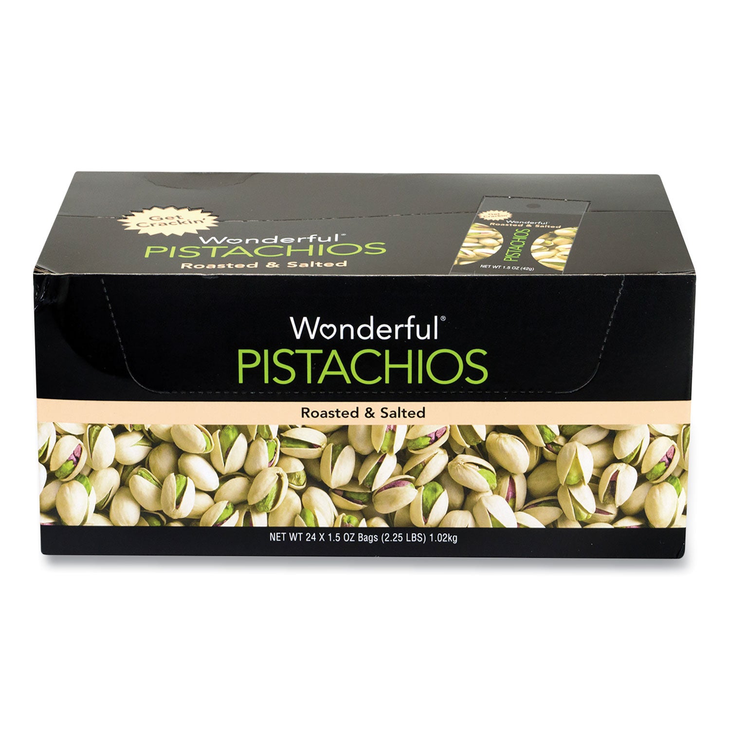 Roasted & Salted - 24/Bag - 1 Carton