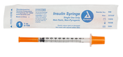 Insulin Syringe - Non-Toxic - Individual Wrapped, 31G, 5/16" Needle, 1 cc - 100 per box / 5 boxes per case