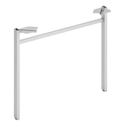 HON Mod HLPLLEG30U Worksurface U-Leg, Silver Finish, 30" Width, 1 Each