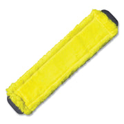 Smartcolor Micromop 15.0, Microfiber, Heavy-Duty, 16 X 5, Yellow, 5/pack