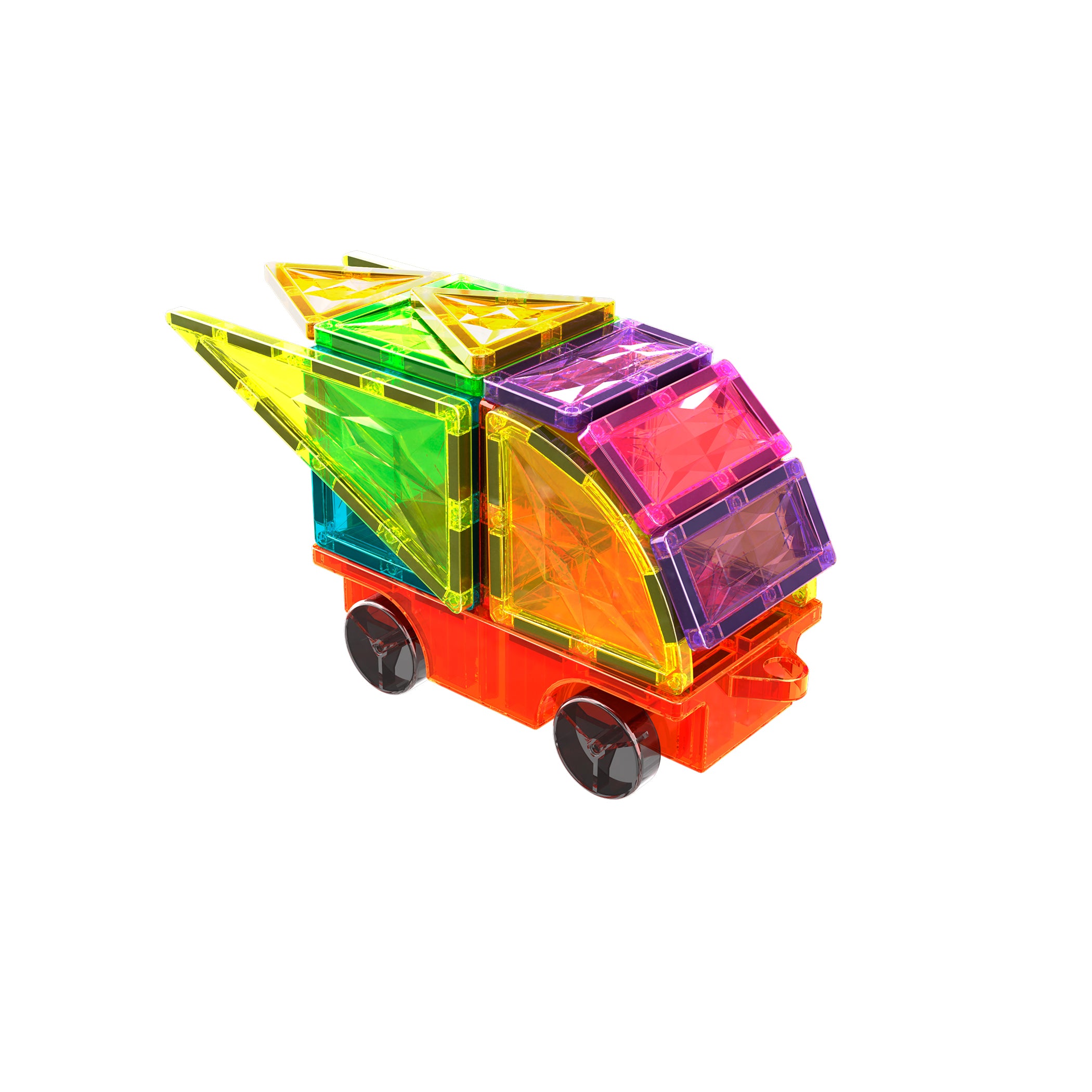 MAGNETIC TILES GEMS VEHICLES 24PCS