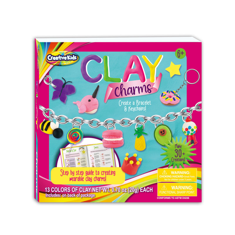 Clay Charms - Sculpt Over 30 Various Clay Charms