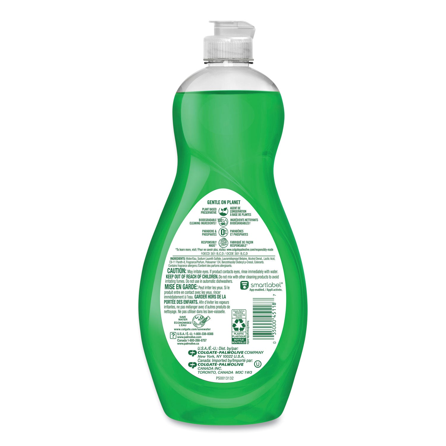 Dishwashing Liquid, Ultra Strength, Original Scent, 20 Oz Bottle, 9/ctn