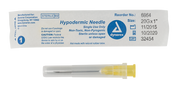 Hypodermic Needle - Non-Toxic, 20G Needle Gauge, 1" Needle - 100 pcs per Box, 10 Boxes per Case