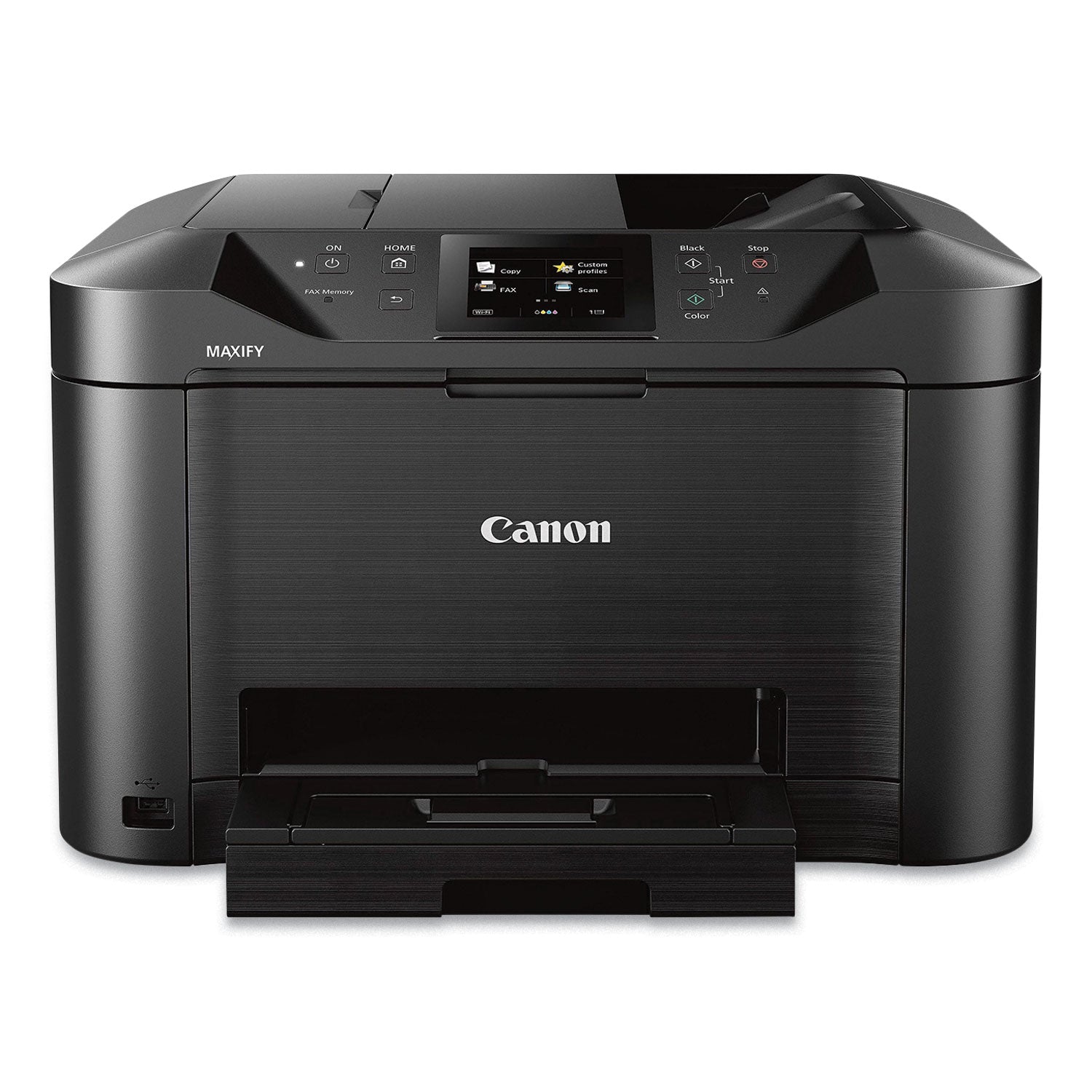Copier/Fax/Printer/Scanner - 600 x 1200 dpi Print - Automatic Duplex Print - 250 sheets Input - Color Scanner - 1200 dpi Optical Scan - Color Fax - Ethernet - Wireless LAN - Mopria - USB - For Plain Paper Print - 1 Each