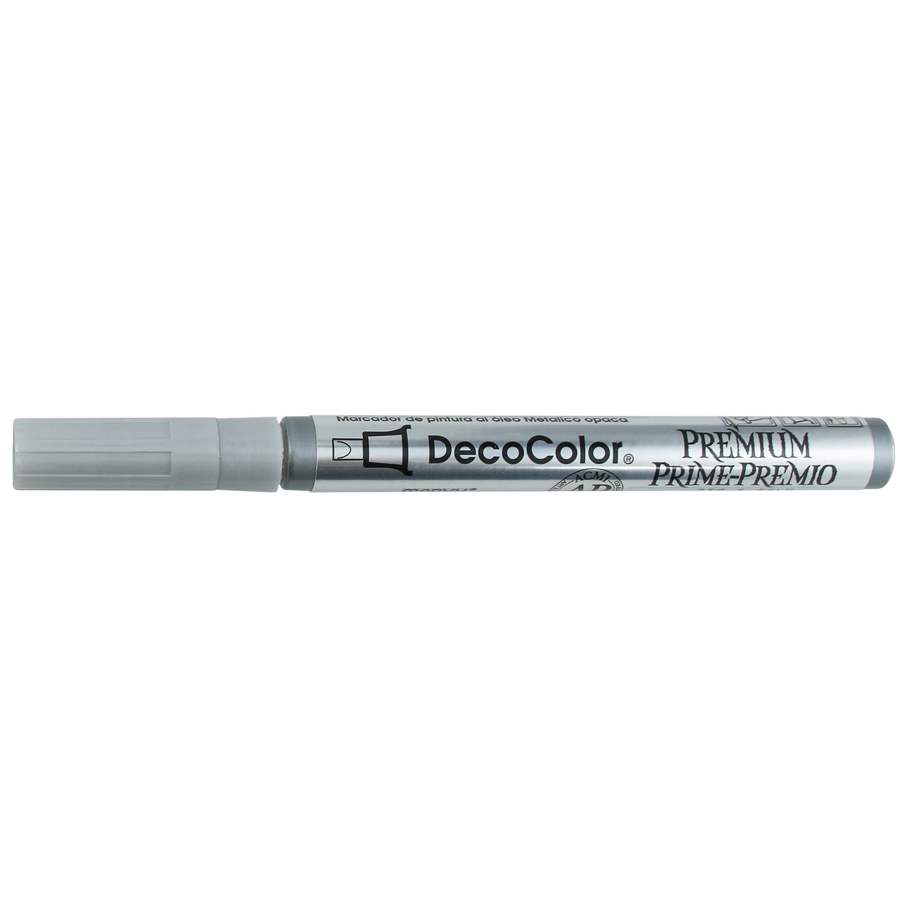 DecoColor® Premium Paint Marker, 250-S, Leafing Tip, Silver