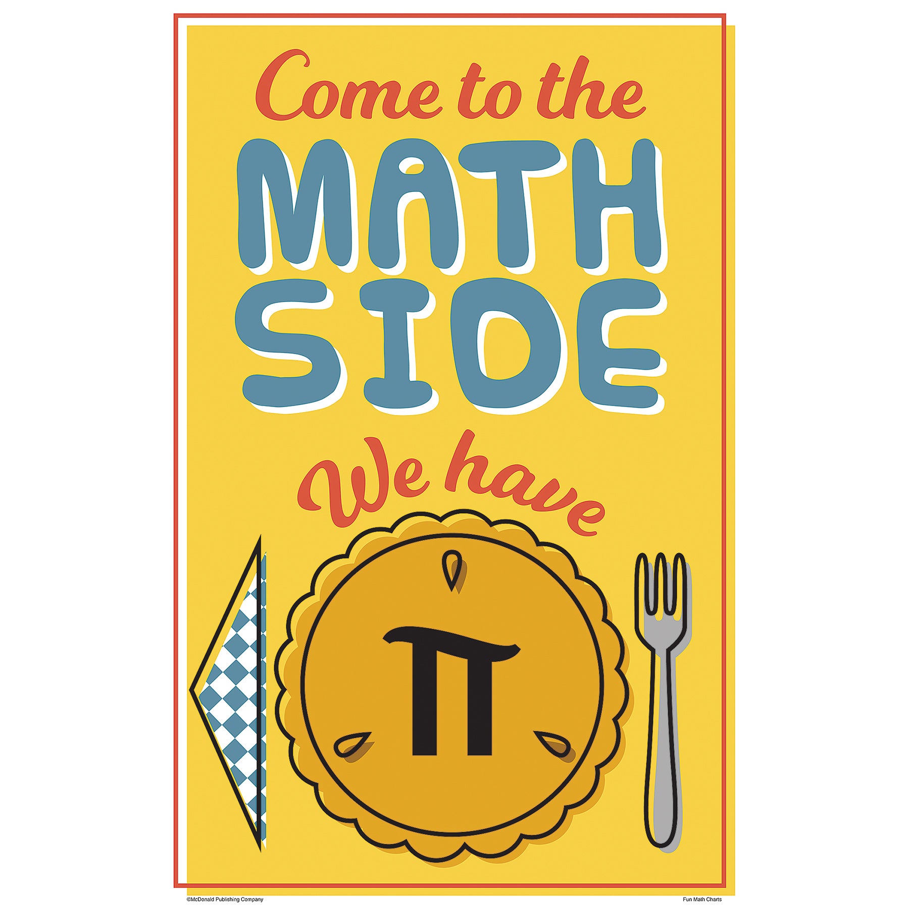 Math Fun Charts, Set of 8