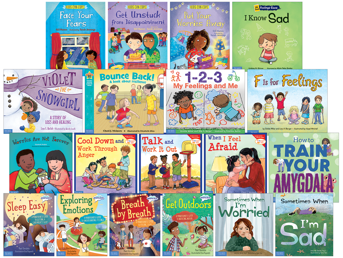 Mental Health Kindergarten, First/Second Grade 19-Book Updated Set