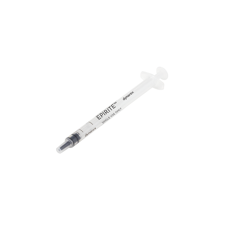 EpiRite Syringe - Luer Slip, 1 cc Capacity - 100 pcs per Box, 10 Boxes per Case