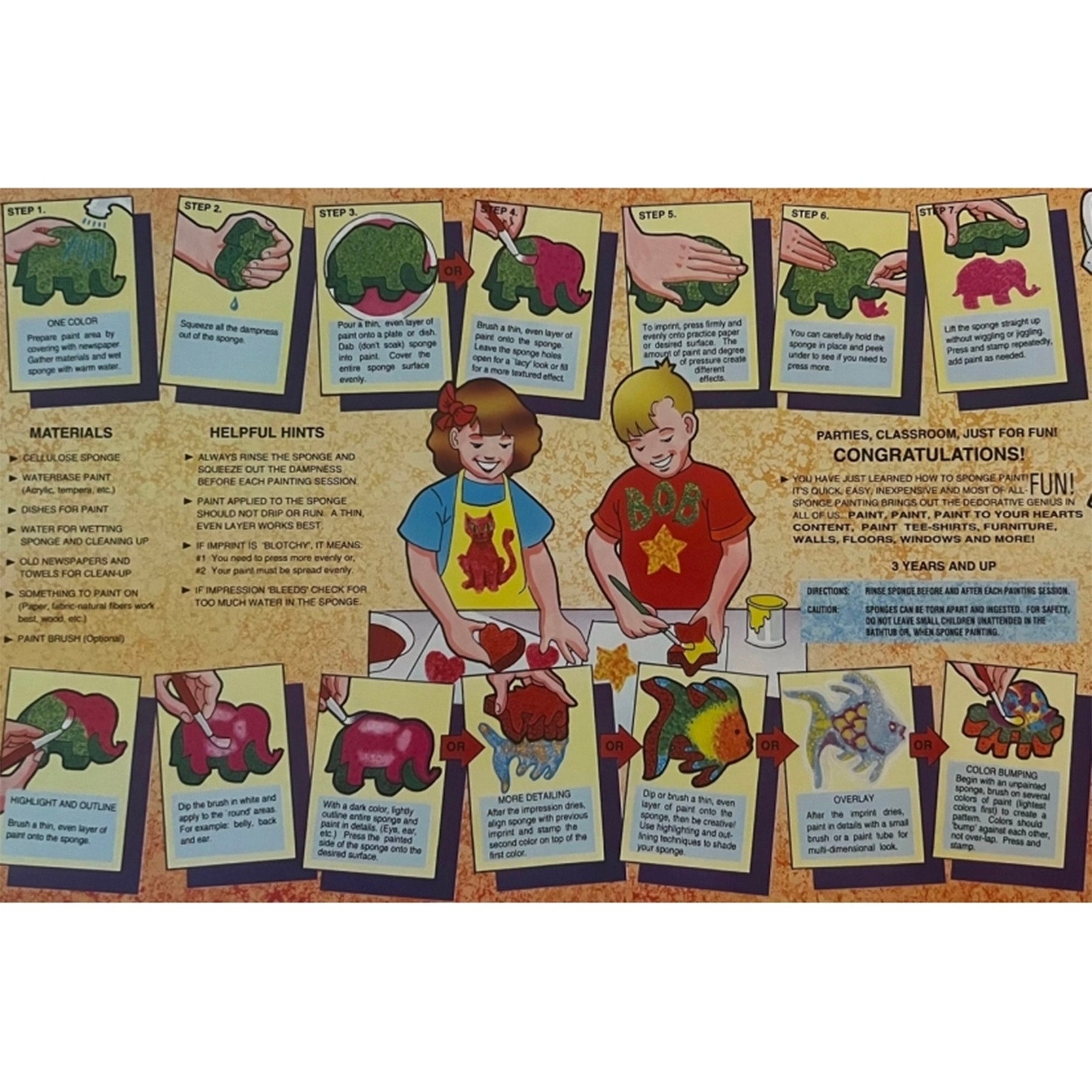 Super Sponges, 2", Uppercase Alphabet, 26 Pieces