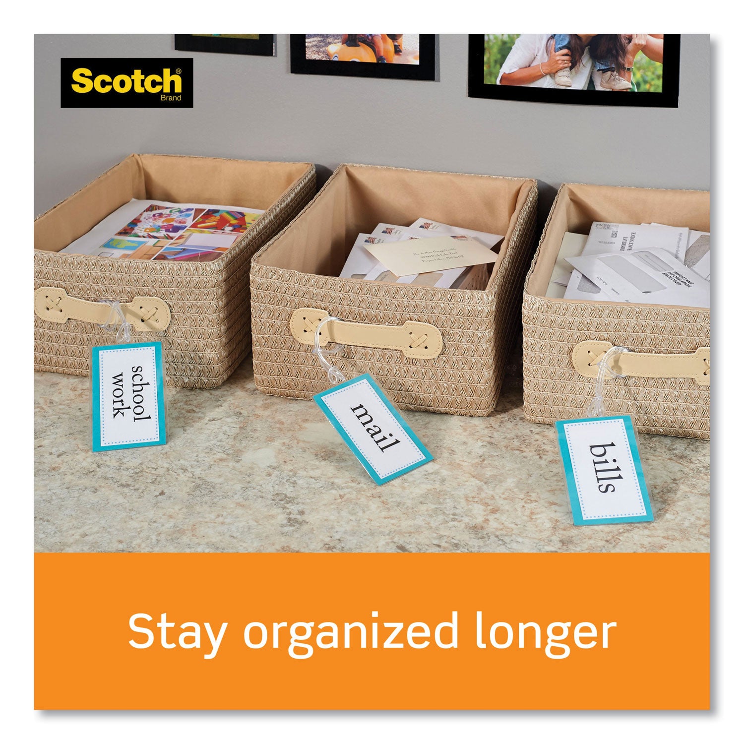 Scotch Thermal Laminating Pouches, 4.3" x 6.3", 5 mil, Glossy, Clear, Photo-safe, Double Sided, 1 Pack