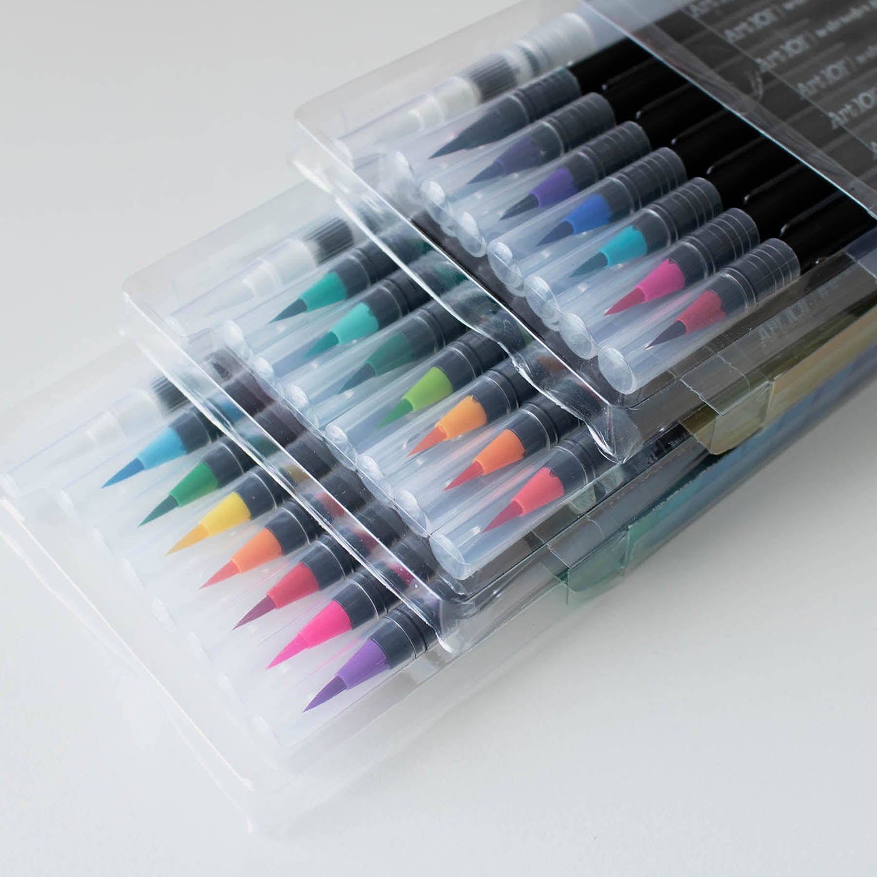 Watercolor Brush Pens, 24-Pack