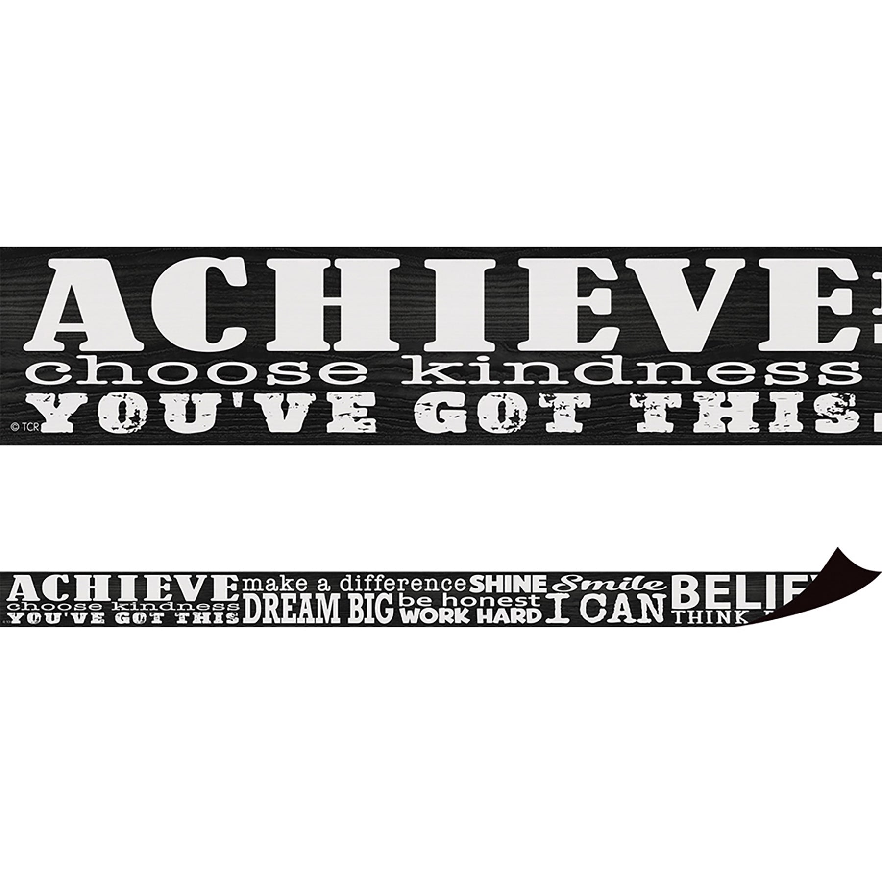 Modern Farmhouse Positive Sayings Magnetic Border, 24 Feet