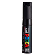 uni® POSCA PC-7M Water-Based Paint Markers, Broad Tip (4.5-5.5mm), Black